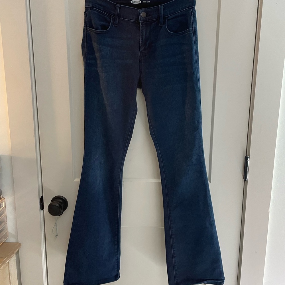 Old Navy Dark Blue Flare Jeans